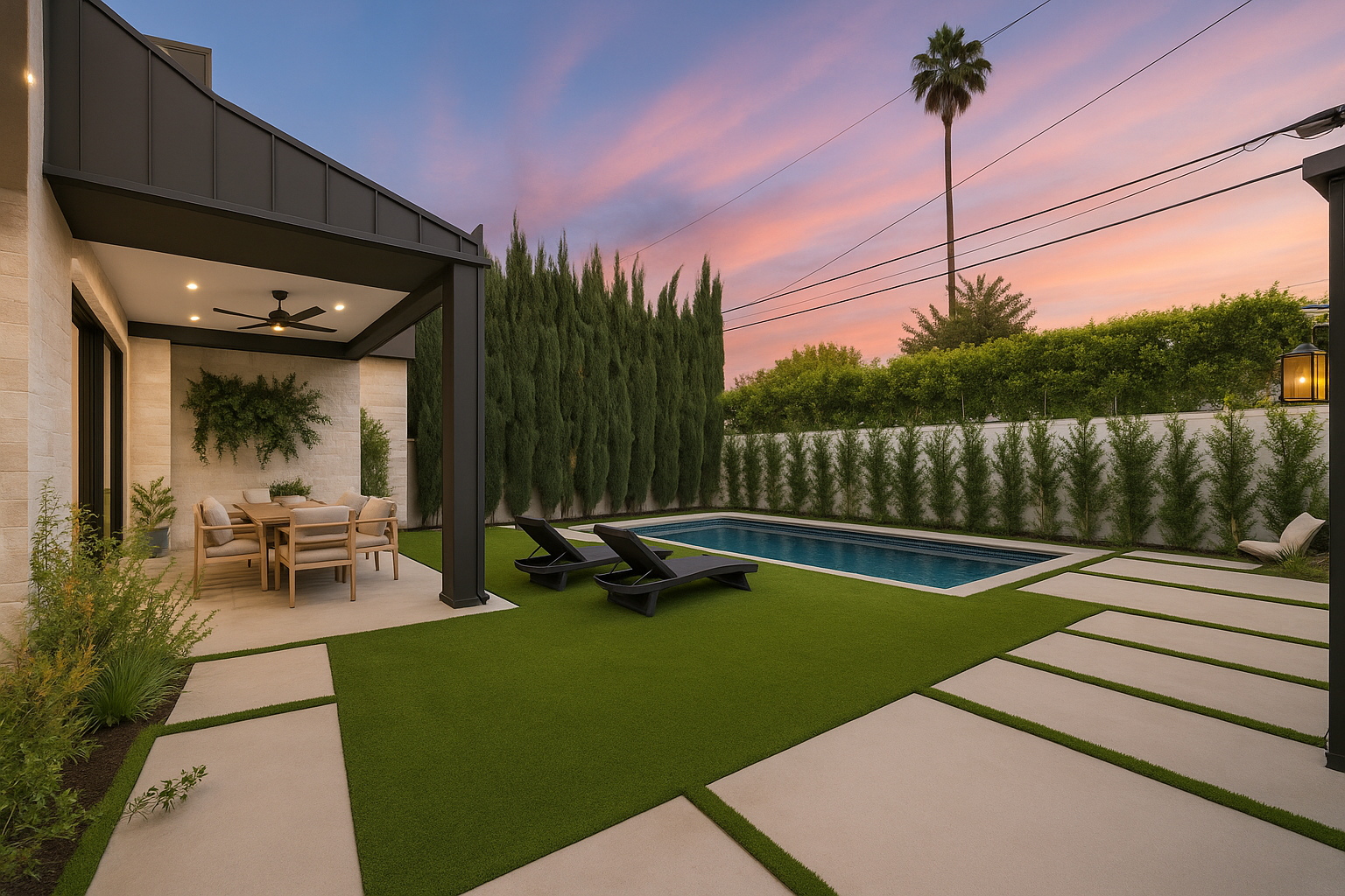 Artificial Grass Installers Outlasted The House!